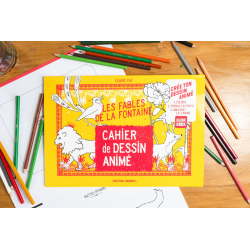 Cahier de dessin animé | Les fables De La Fontaine