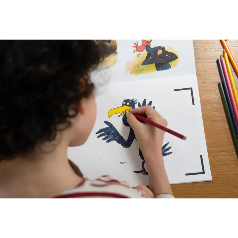 Cahier de dessin animé | Les P'tites poules