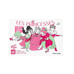 Cahier de dessin animé | Les princesses