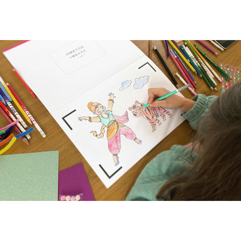 Cahier de dessin animé | Les princesses
