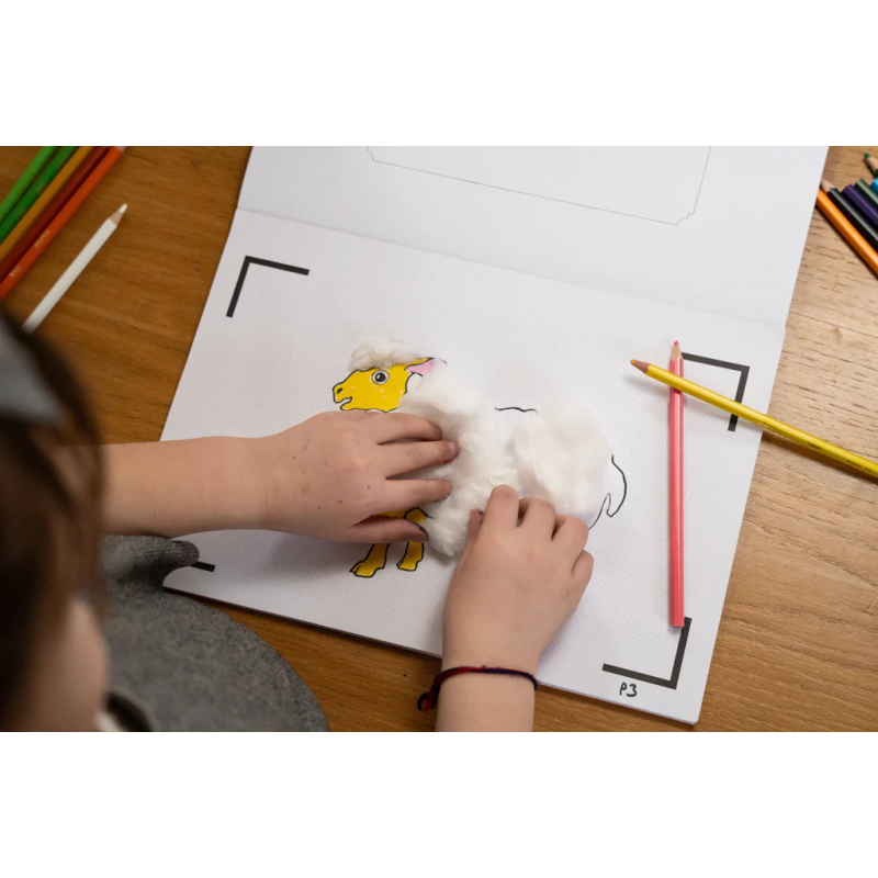 Cahier de dessin animé | Comptines de la ferme