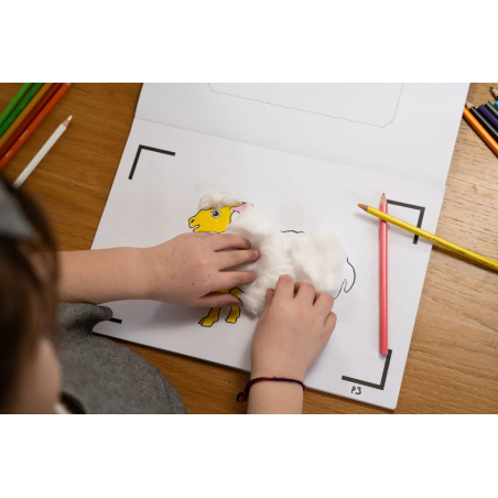 Cahier de dessin animé | Comptines de la ferme - Editions Animées