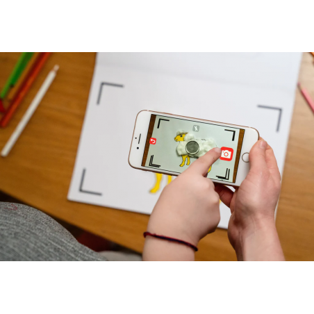 Cahier de dessin animé | Comptines de la ferme - Editions Animées