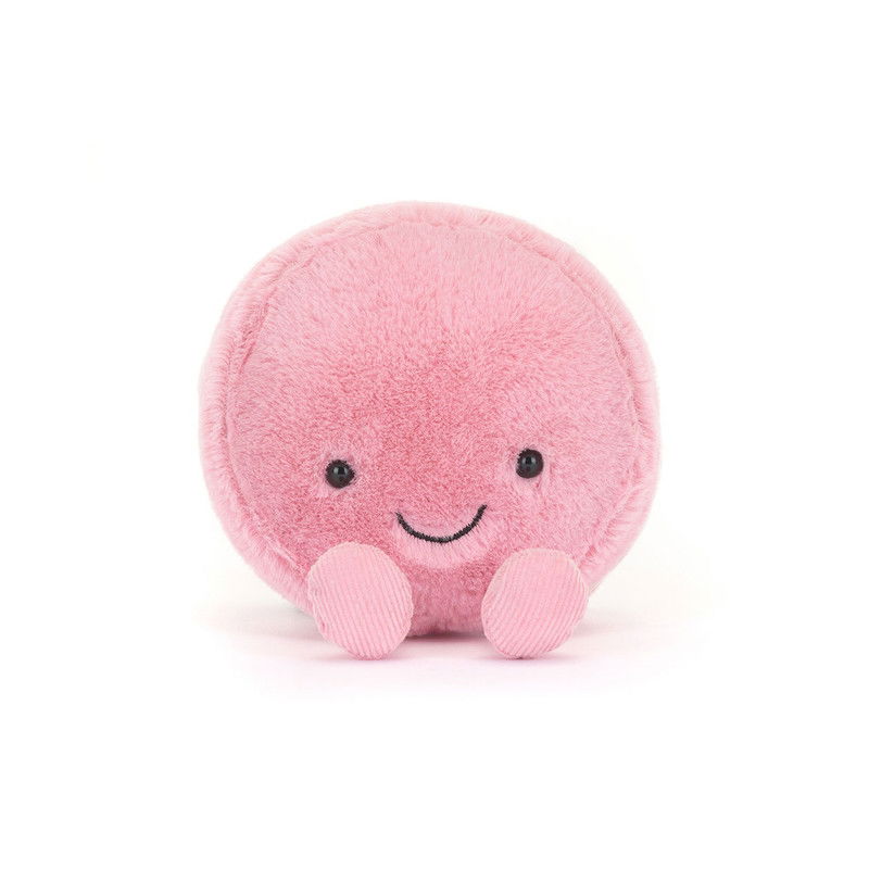 Peluche pâtisserie | Macaron framboise - Jellycat