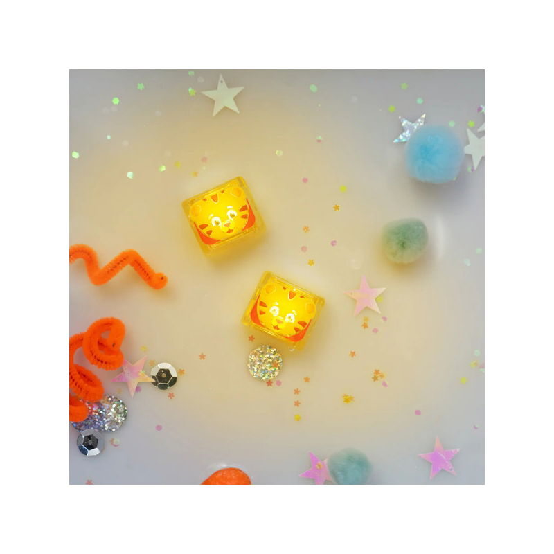 Cubes lumineux | Tigre