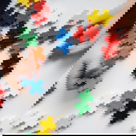 Tube BIG Basic - 15 pièces - Plus Plus