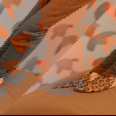 Chaussons été | Graou violet - Rien que des bêtises