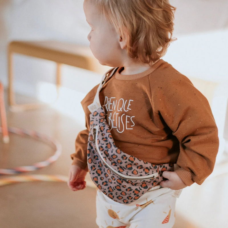 Sac banane enfant | Graou violet
