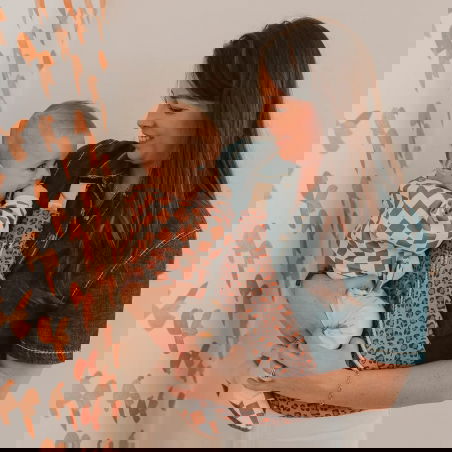 Sac banane enfant | Graou violet - Rien que des bêtises