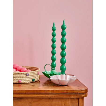 Pack de 2 bougies | Vert - Rice
