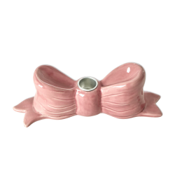 Bougeoir noeud | Rose