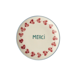 Assiette à dessert | Merci