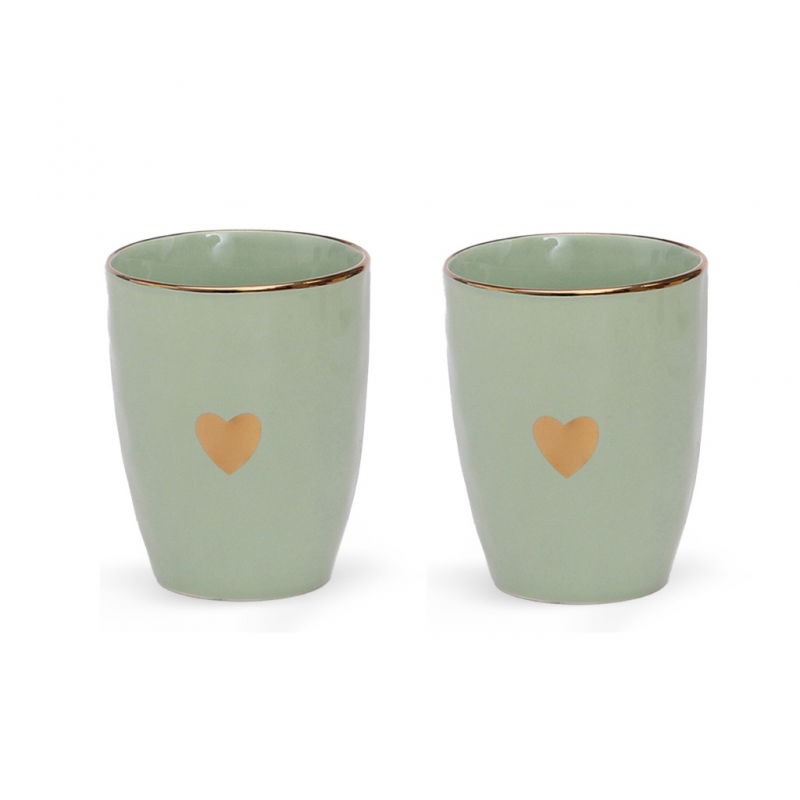 2 Gobelets Coeur | Matcha
