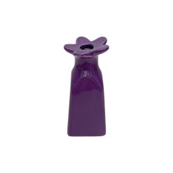 Vase soliflor fleur| Violet