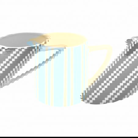 Pichet rayure PM | Bleu - Opjet