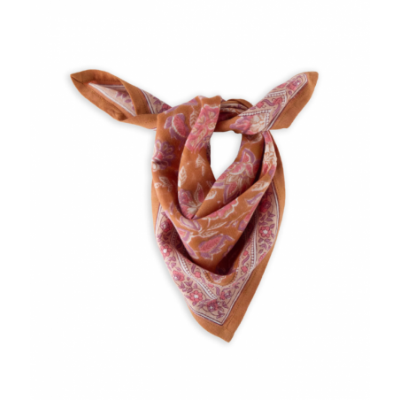 Foulard Petit format | Matira Praline - Bindi Atelier