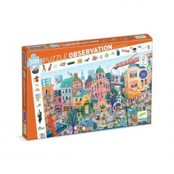 Puzzle d'observation la ville - 200 pièces