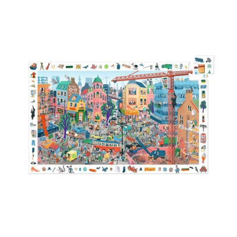 Puzzle d'observation la ville - 200 pièces