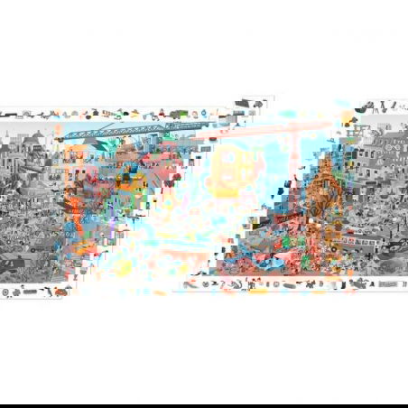 Puzzle d'observation la ville - 200 pièces Puzzle d'observation la ville - 200 pièces