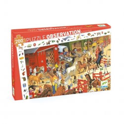Puzzle d'observation équitation - 200 pièces