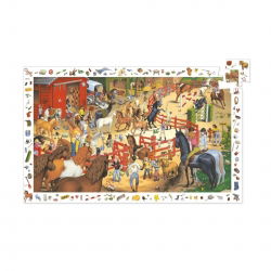 Puzzle d'observation équitation - 200 pièces