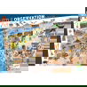 Puzzle d'observation château fort - 200 pièces - Djeco