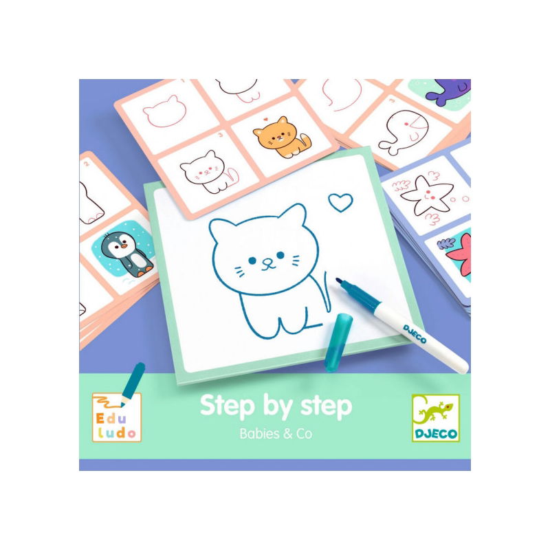 Step by step | Babies & Co - Djeco