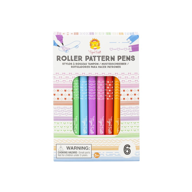 Marqueurs roller tampons - Tiger Tribe
