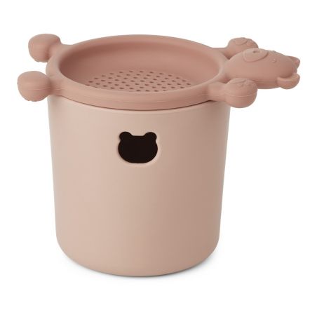 Ensemble de plage seau et tamis Rose Ensemble de plage seau et tamis Rose