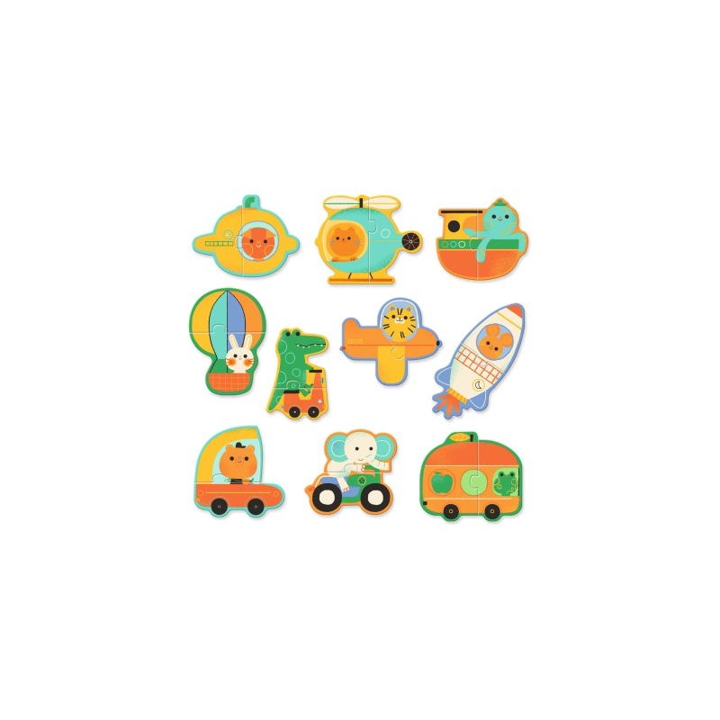 Puzzle duo | Véhicules