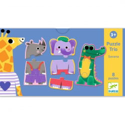 Puzzle trio | Savana