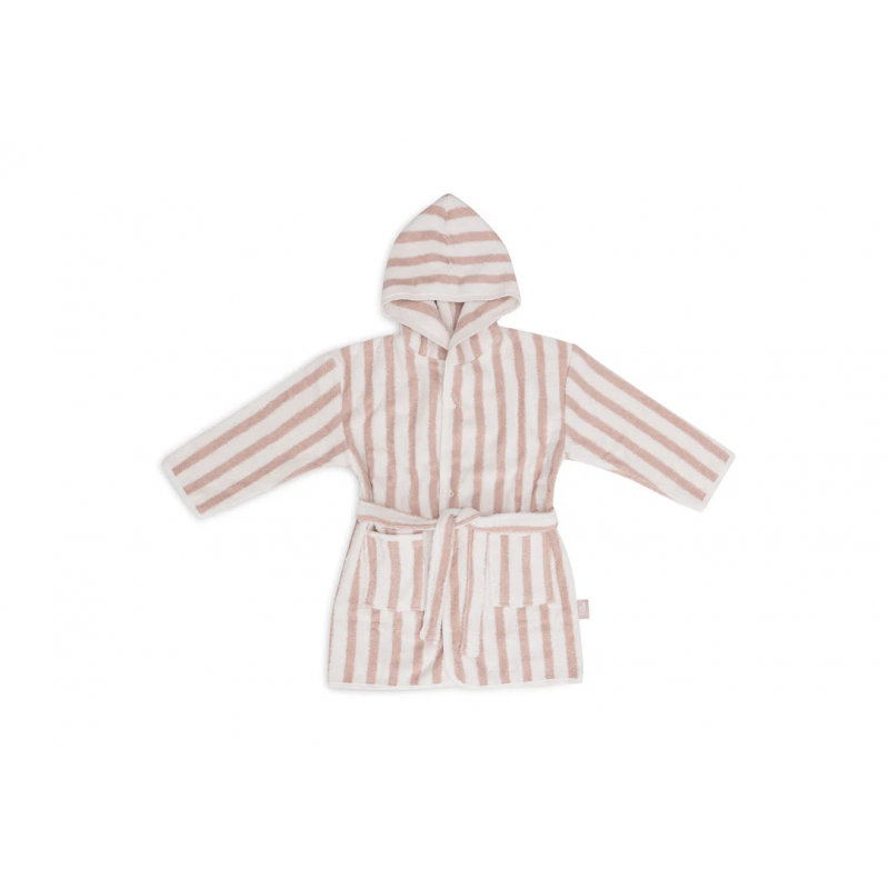 Peignoir 3-4 ans | Stripes roses