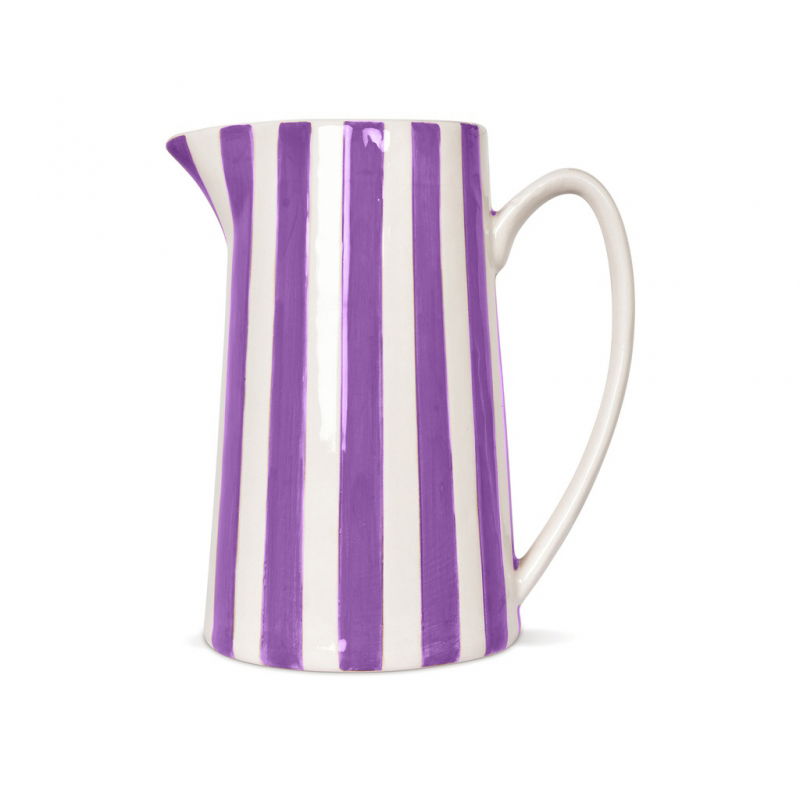 Pichet rayure GM | Violet - Opjet