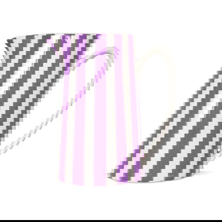 Pichet rayure GM | Violet - Opjet