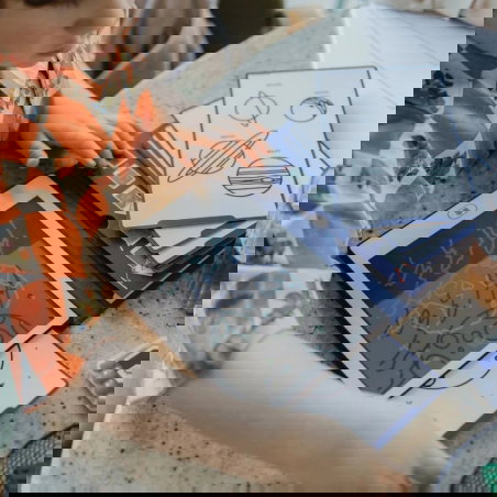 Mini tablette à dessin | Galaxie - Kidywolf