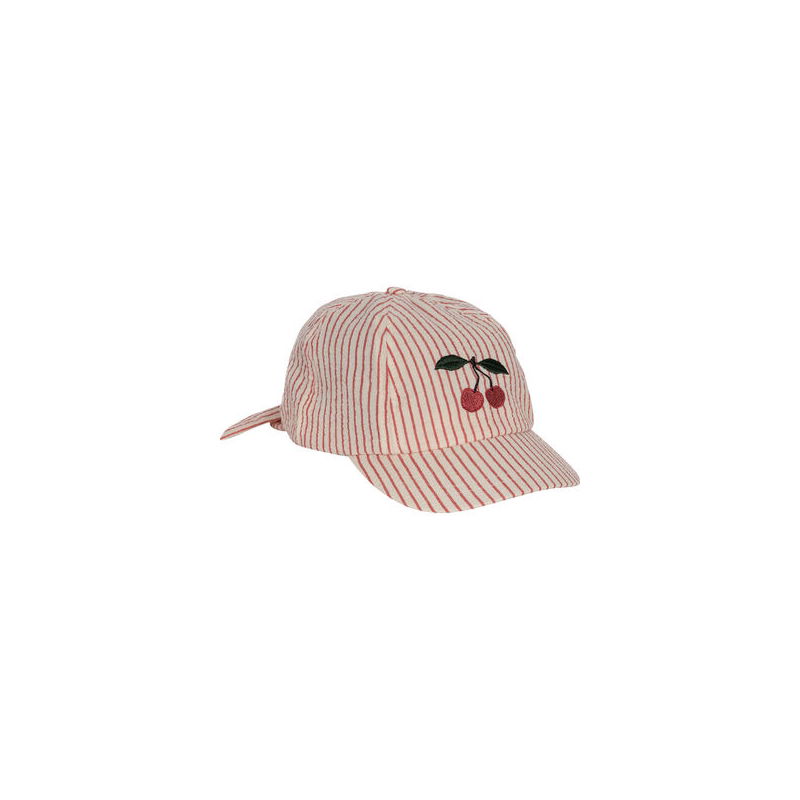 Casquette Elliel | Peony stripe
