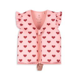 Gilet de piscine | Coeur rose