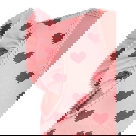 Gilet de piscine | Coeur rose - Konges Slojd