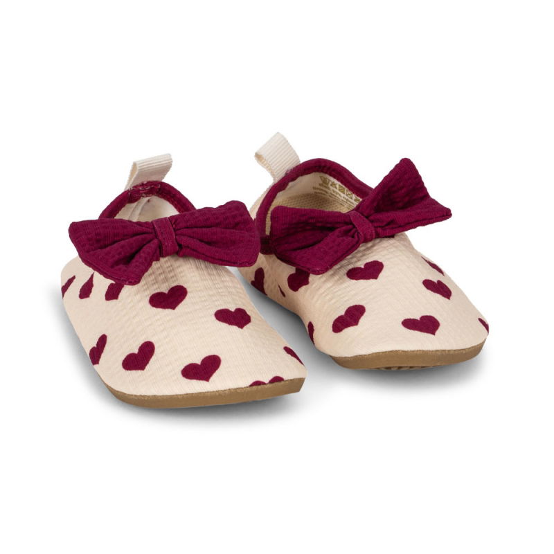 Chaussures de bain Bowie | Coeur sangria - Konges Slojd