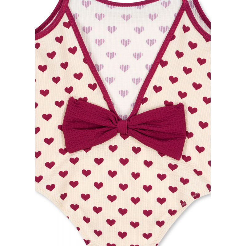 Maillot de bain Bowie | Coeur sangria
