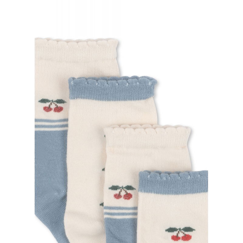 Lot de 2 paires de chaussettes | Cherry mix