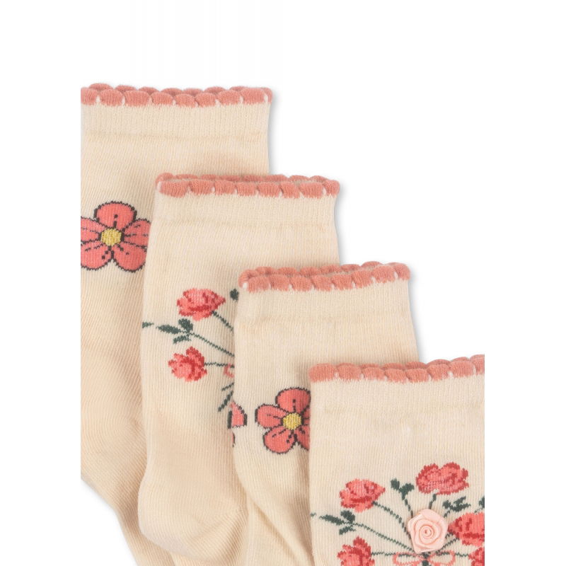 Lot de 2 paires de chaussettes | Rose mix