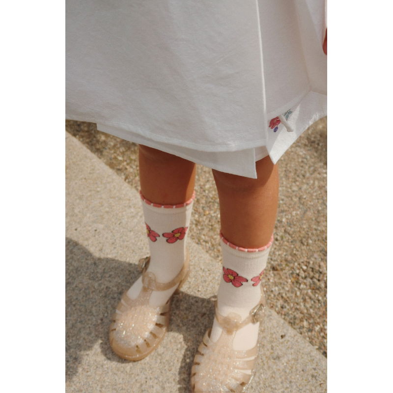 Lot de 2 paires de chaussettes | Rose mix