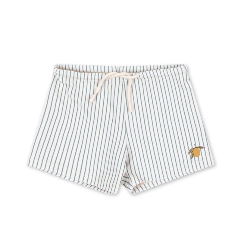 Short de bain Aster | Tea stripe - Konges Slojd