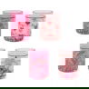 Lot de 4 verres à paillettes | Rose Mix - Konges Slojd