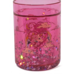 Lot de 4 verres à paillettes | Rose Mix