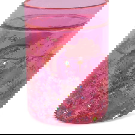 Lot de 4 verres à paillettes | Rose Mix - Konges Slojd Lot de 4 verres à paillettes | Rose Mix - Konges Slojd