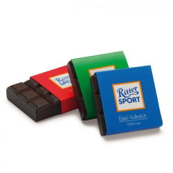 Petits chocolats en bois