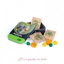Boite de raviolis en bois