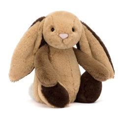Lapin Bashful Luxe 31 cm | Patchwork Brown